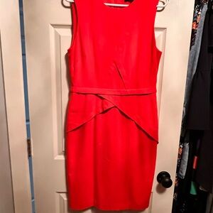 BCBGMaxAzria Vibrant Red Mini Dress